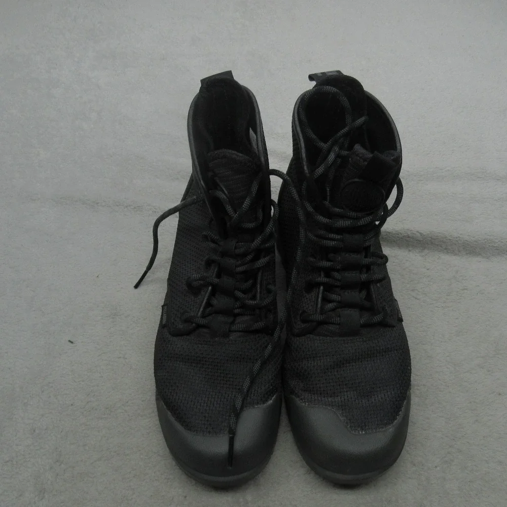 Palladium Unisex M8 W9.5 Combat Boots Black PampaTech HI TX‎ Tactical Utility